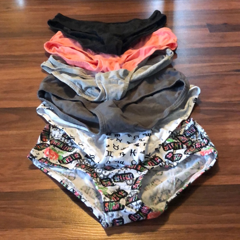 6 pairs of undies Bikini style